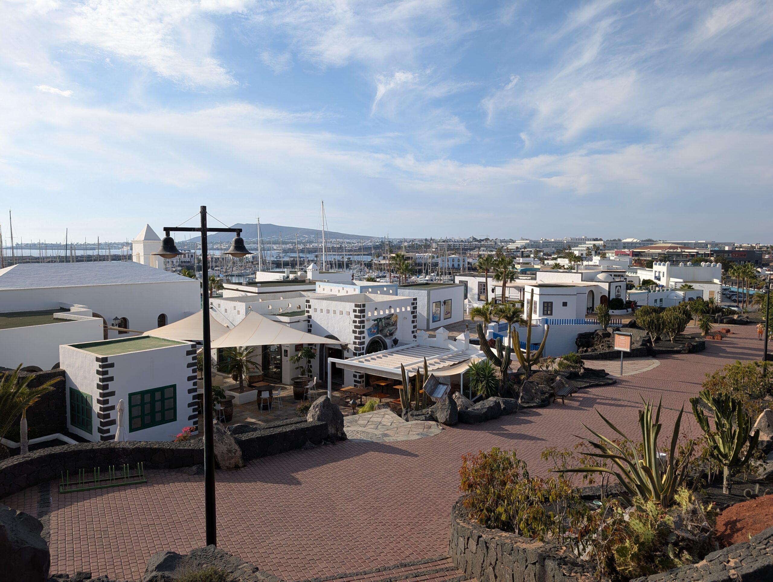 Looking down to Rubicon from Coastal Path
